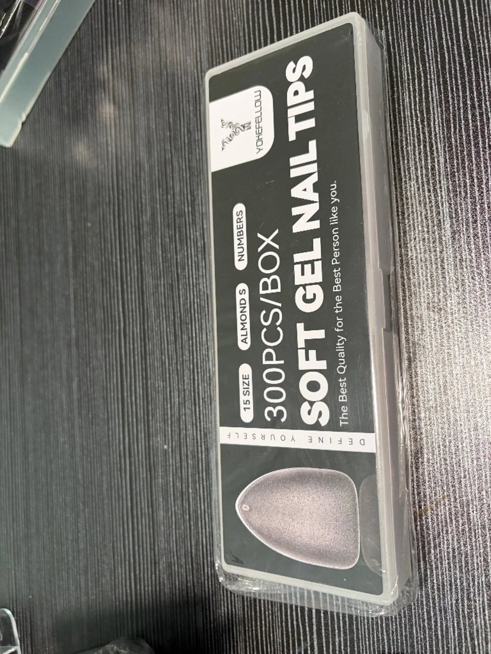 YOKEFELLOW NAIL TIPS Short Almond (discontinued)